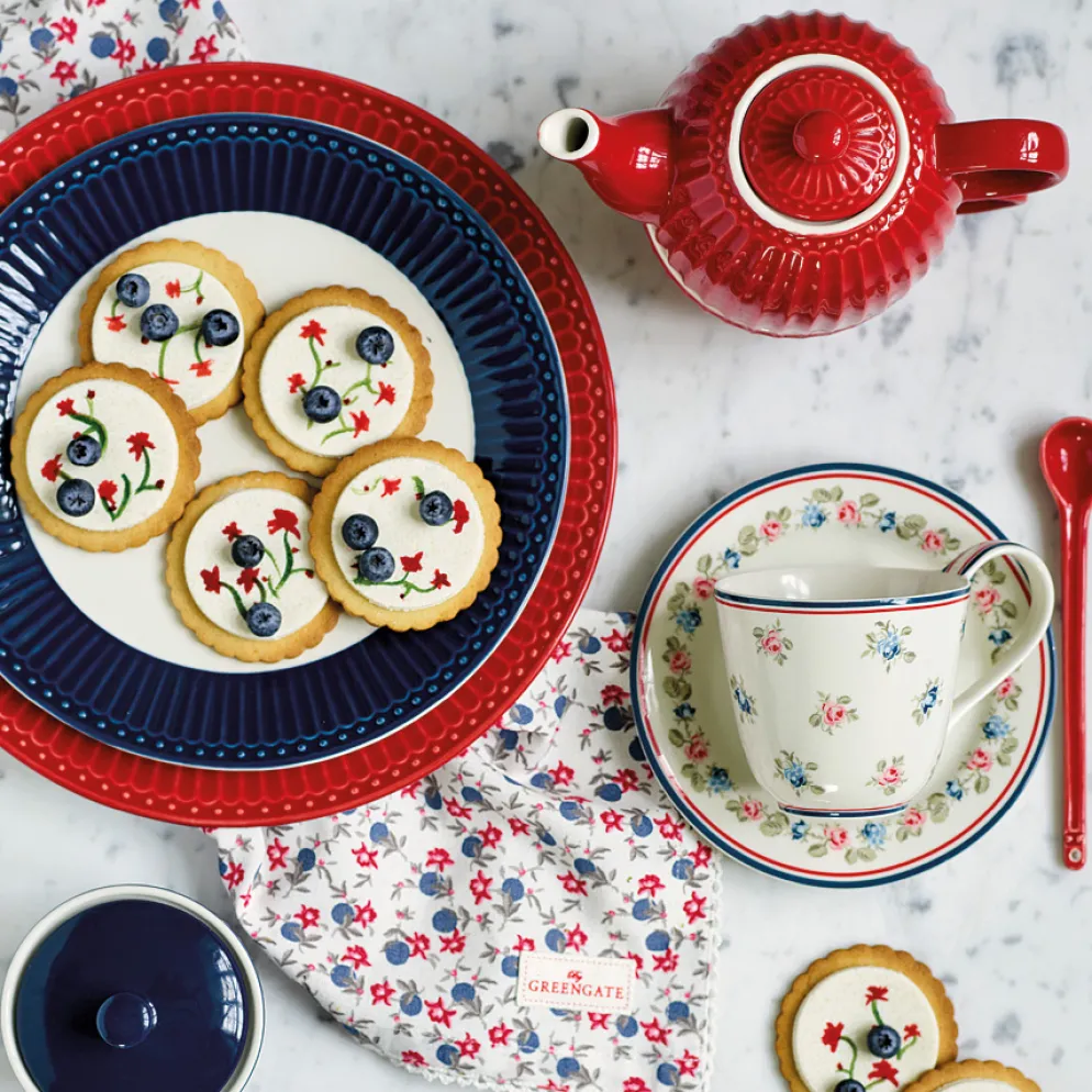 GreenGate Teekanne Alice Red