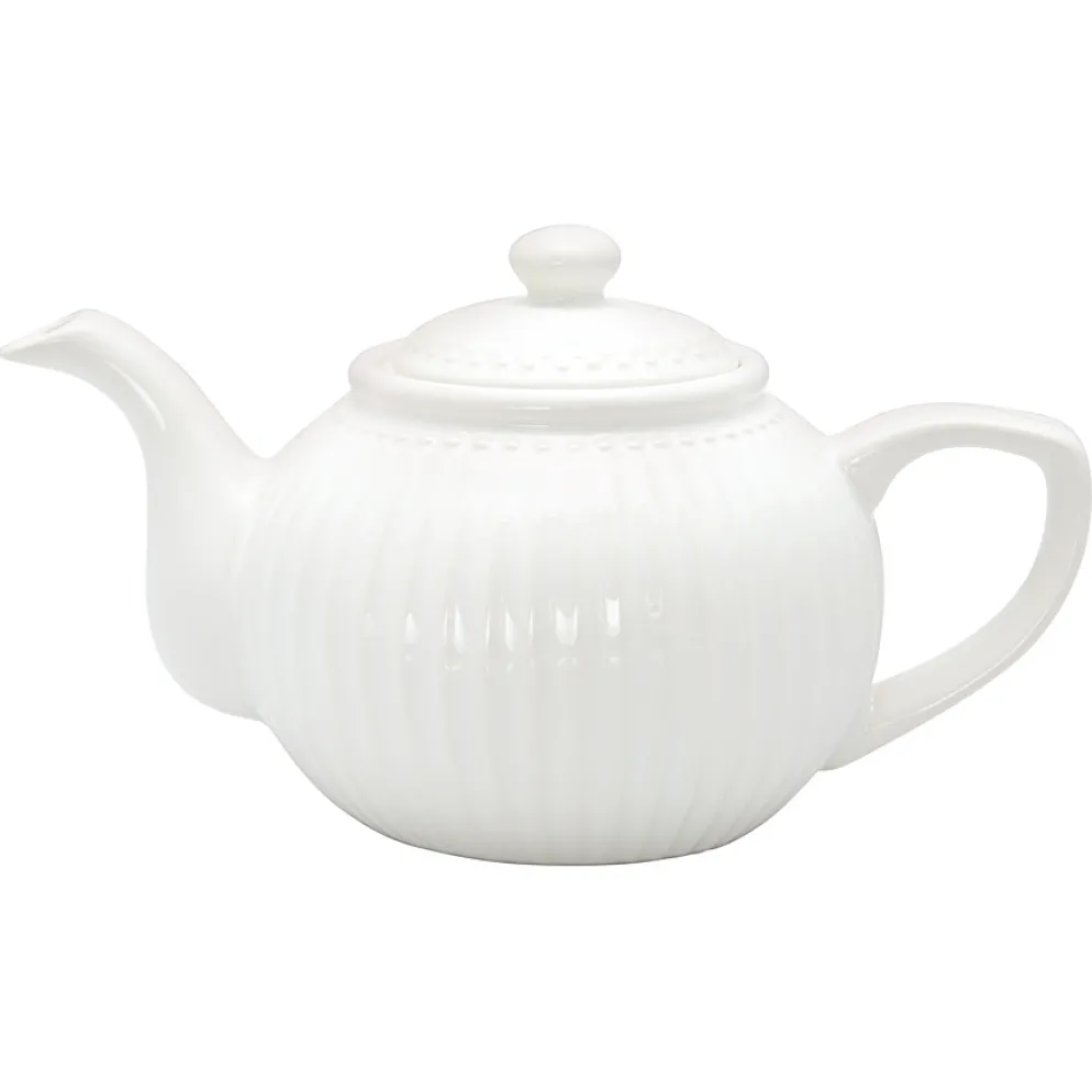 GreenGate Teekanne Alice White