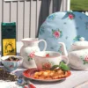 GreenGate Teekanne rund Alivia white