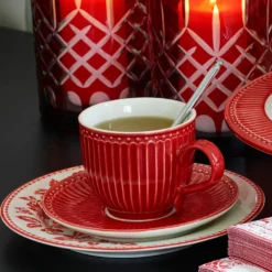 GreenGate Teetasse Alice Red