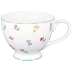 GreenGate Teetasse Lianca white