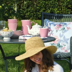 GreenGate Teetasse Lianca white