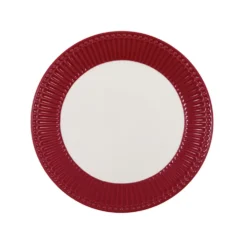 GreenGate Teller Alice claret red 23 cm