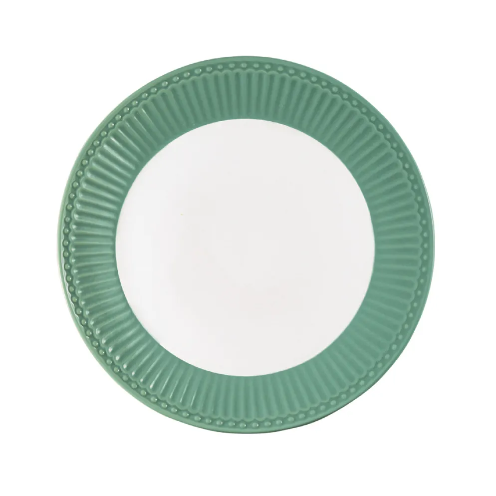 GreenGate Teller Alice Dusty Green 17,5 cm