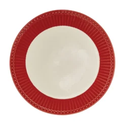 GreenGate Teller Alice Red 23 cm