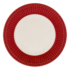 GreenGate Teller Alice Red 17,5 cm