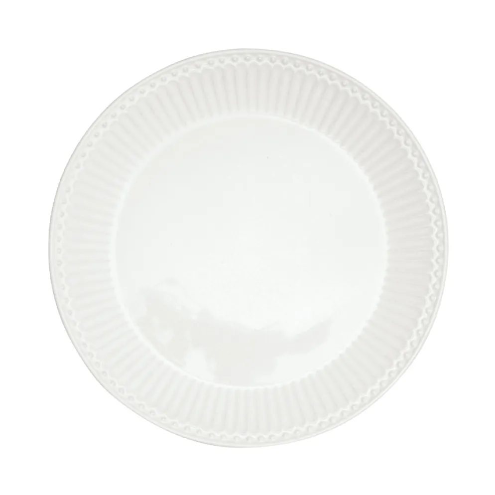 GreenGate Teller Alice White 23 cm