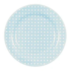 GreenGate Teller Dotty pale blue 20,2 cm