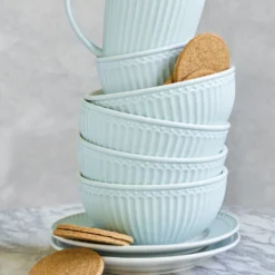 GreenGate Teller Klein Alice Pale Blue 17cm