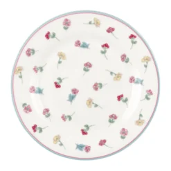 GreenGate Teller Lianca white 20,2 cm