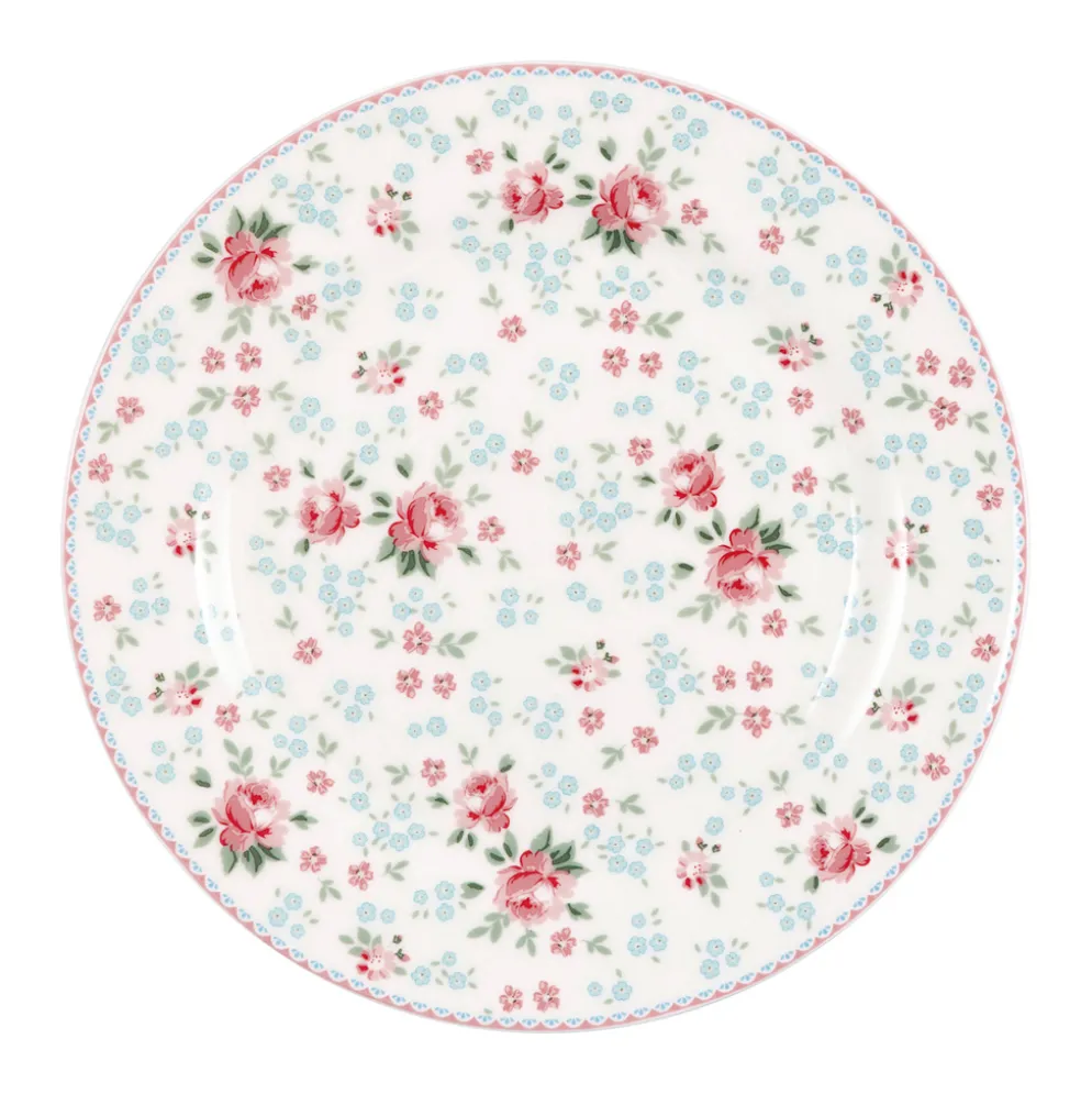 GreenGate Teller Mille white 20,2 cm