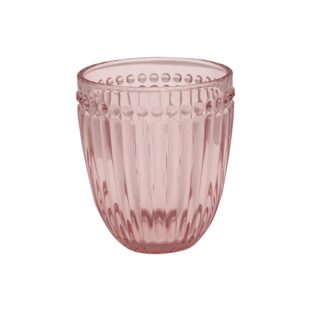 GreenGate Wasserglas Alice Pale Pink