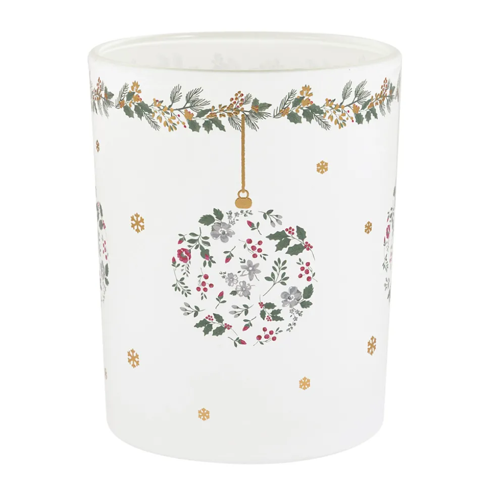 GreenGate Windlicht Joelle white medium