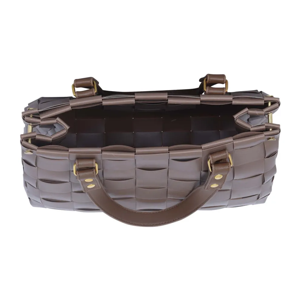 Handed By Handtasche Charlotte Hazel Brown XS