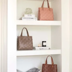 Handed By Handtasche Charlotte Hazel Brown XS