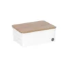 Handed By Korb Top Fit Medium High White mit Deckel