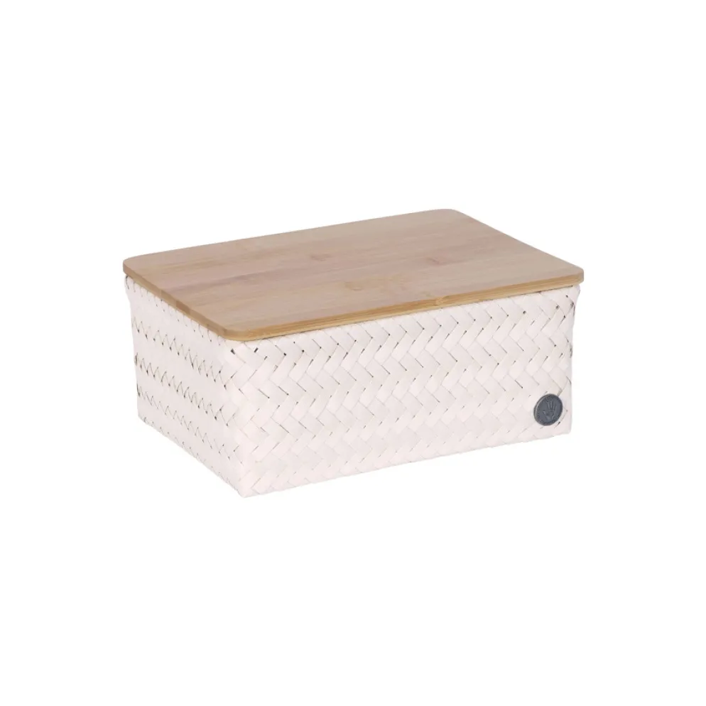 Handed By Korb Top Fit Medium High Champagne mit Deckel