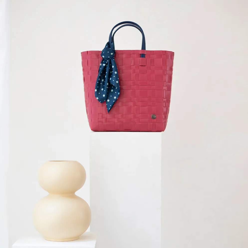 Handed By Shopper Bliss cherry red S Innentasche und Tuch