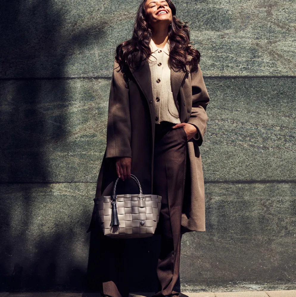 Handed By Tasche Mini Paris liver XS/black