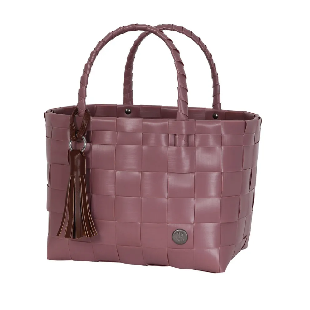 Handed By Tasche Mini Paris rustic pink XS/dark chocolate