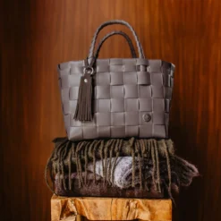 Handed By Tasche Mini Paris Shopper cedar brown XS