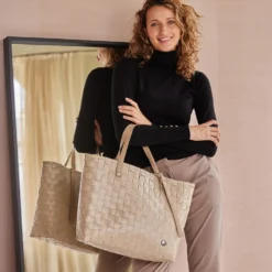 Handed By Tasche Olivia mocha S