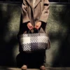 Handed By Tasche Quinn black-taupe/champagne