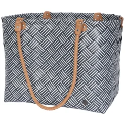 Handed By Tasche Saint-Maxime stripes Dark Grey/Stripes XL