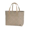 Handed By Tasche Shopper Faye natural brown / sage green