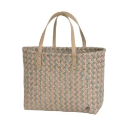 Handed By Tasche Shopper Faye natural brown / sage green