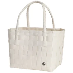 Handed By Tasche Shopper Paris pearl white S