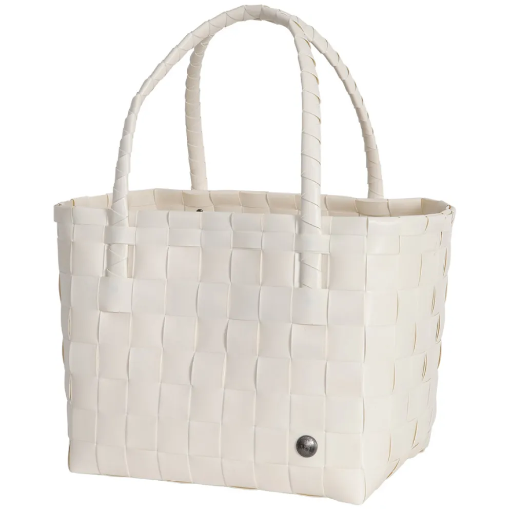 Handed By Tasche Shopper Paris pearl white S