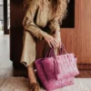 Handed By Tasche Shopper Paris raspberry pink S