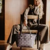 Handed By Tasche Shopper Paris cedar brown S