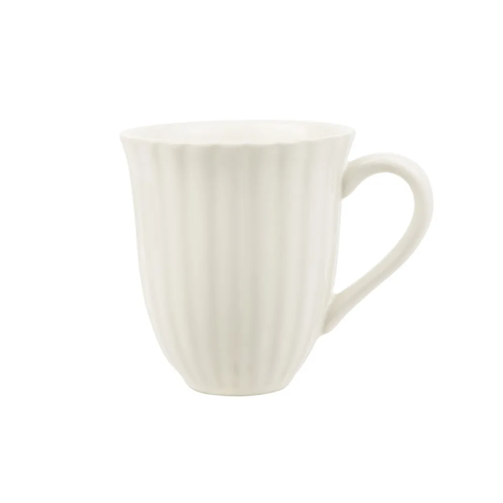 IB LAURSEN Becher Rillen Mynte Butter Cream