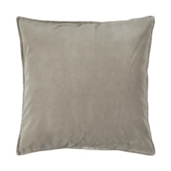 IB LAURSEN Kissenbezug Velour Ash Grey 52 x 52