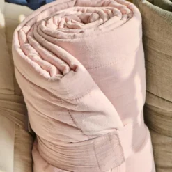 IB LAURSEN Klassische Tagesdecke Quilt rosa