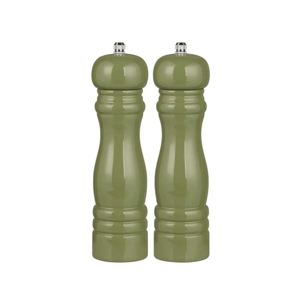 IB LAURSEN Salz/Pfeffermühle grün 2-teilig