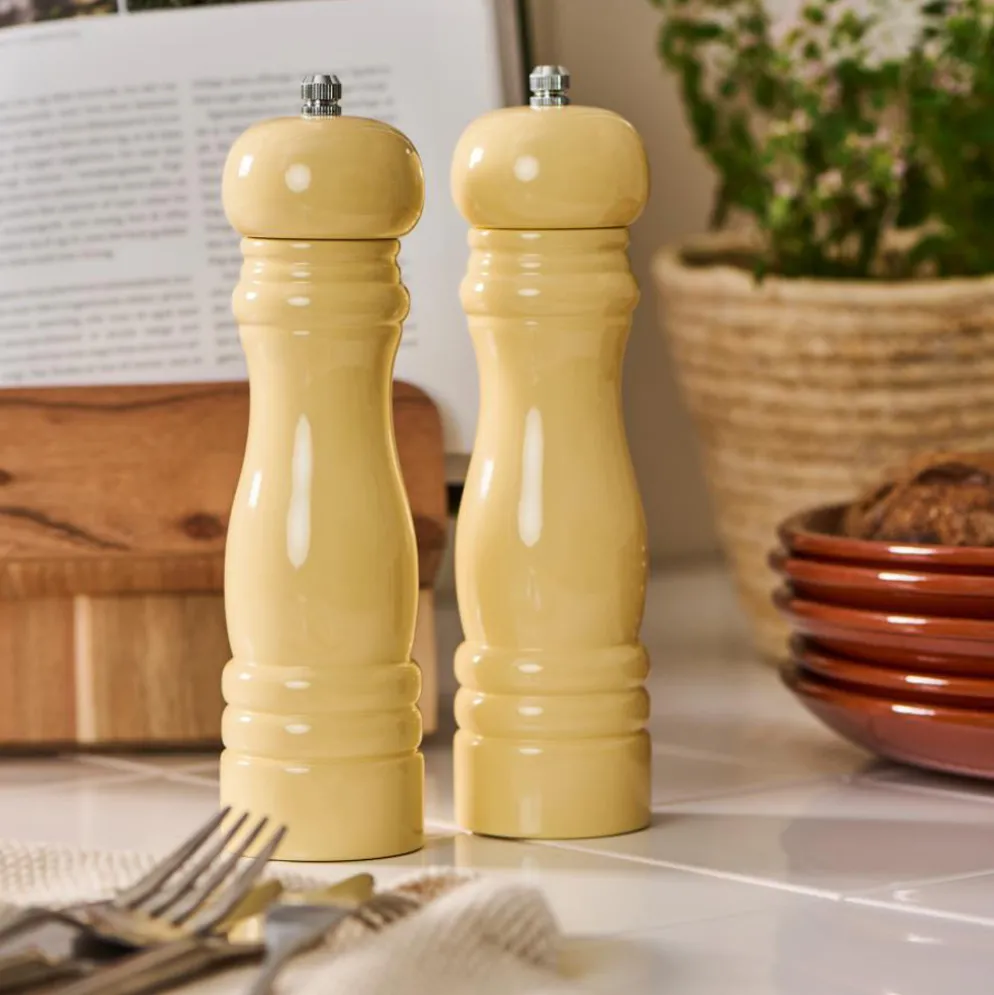 IB LAURSEN Salz/Pfeffermühle hellgelb 2er-Set
