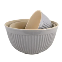 IB LAURSEN Schalen Mynte French Grey 3er-Set