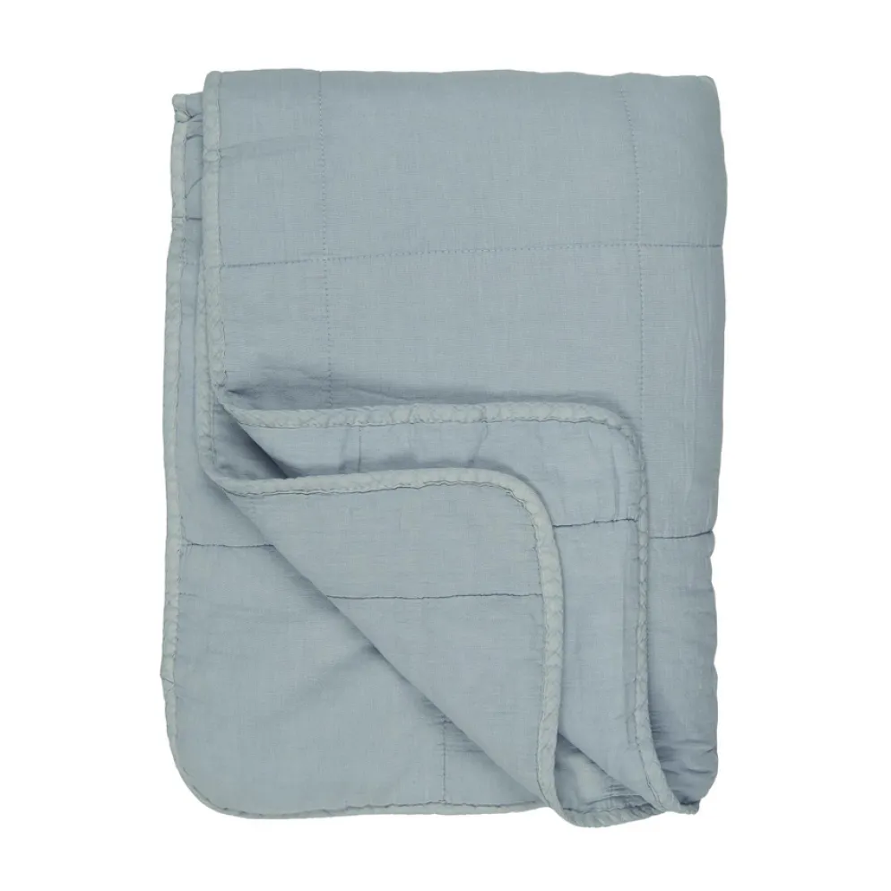 IB LAURSEN Tagesdecke Quilt Vintage Nordic Sky