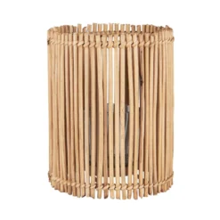 IB LAURSEN Windlicht rund mit Glaseinsatz 18 cm