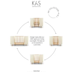 Kas Kopenhagen Babybett Kai Oak
