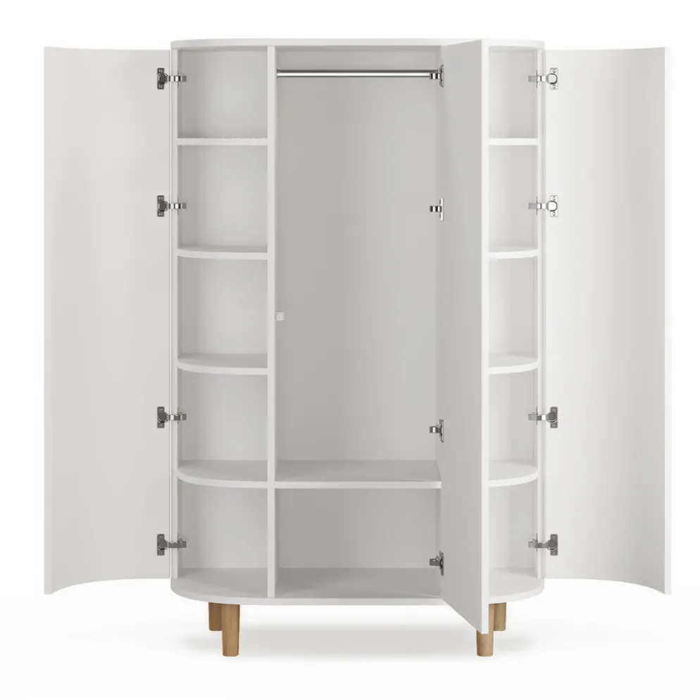 Kas Kopenhagen Kleiderschrank Kai White