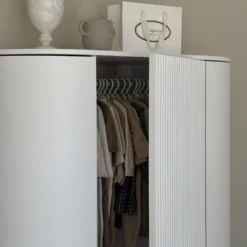 Kas Kopenhagen Kleiderschrank Kai White