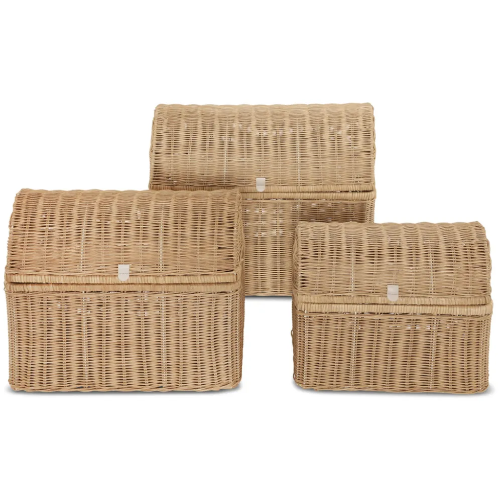 Kas Kopenhagen Korb light brown 3er-Set