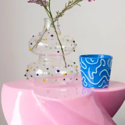 &klevering Beistelltisch marshmallow candy pink