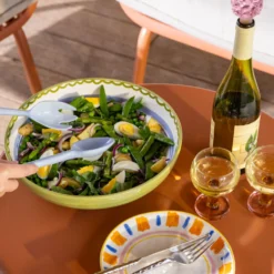 &klevering Salatbesteck Boavista Blue