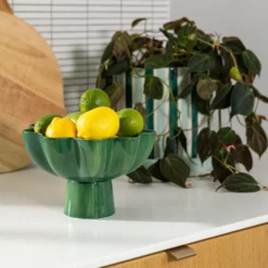 &klevering Schale sun green small