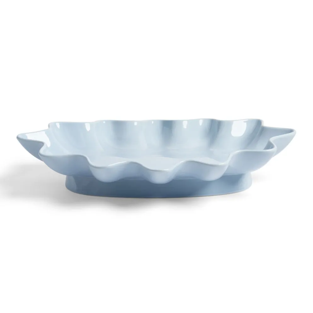 &klevering Schüssel Sun Oval Ice Blue